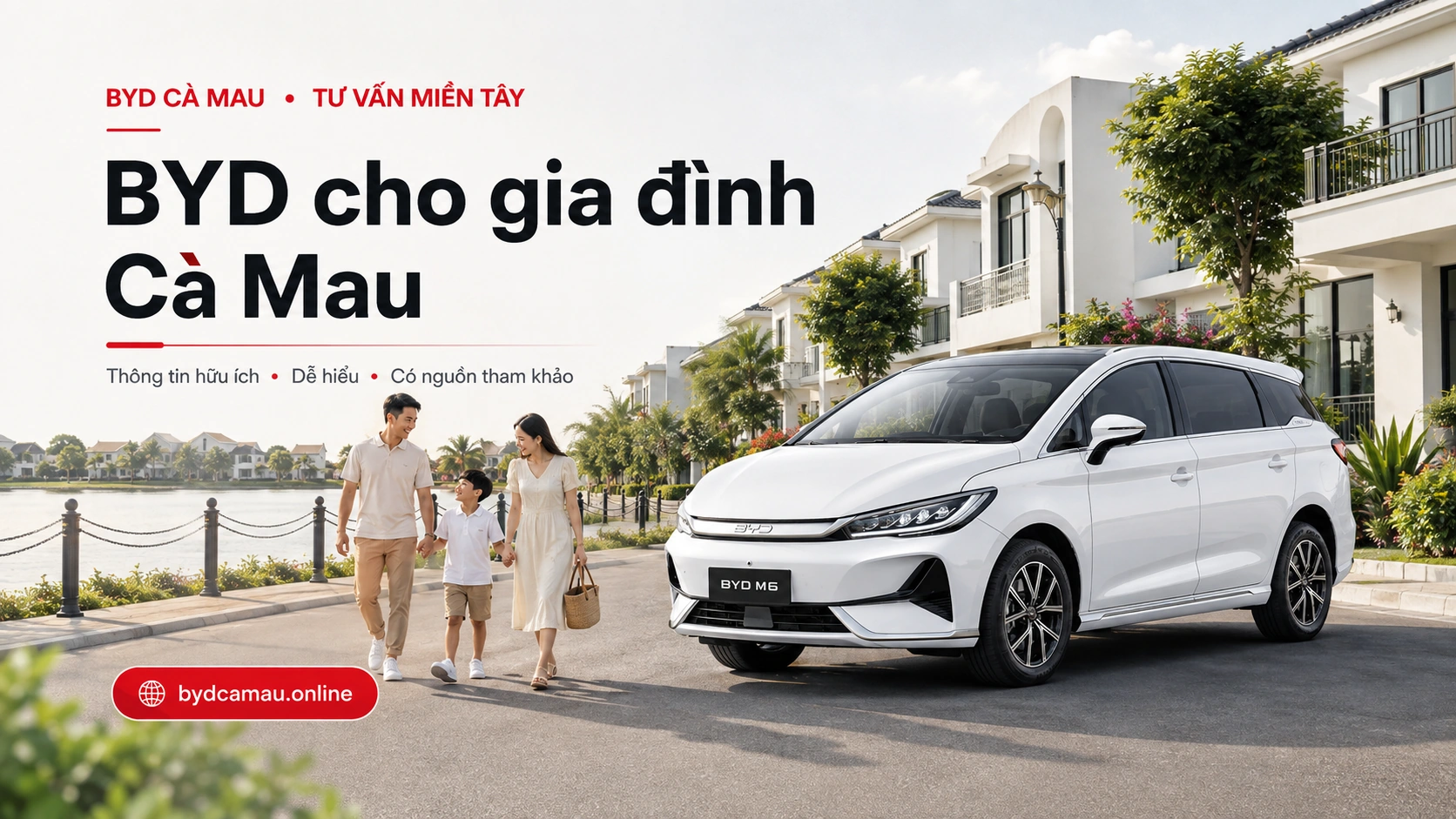 BYD cho gia đình Cà Mau