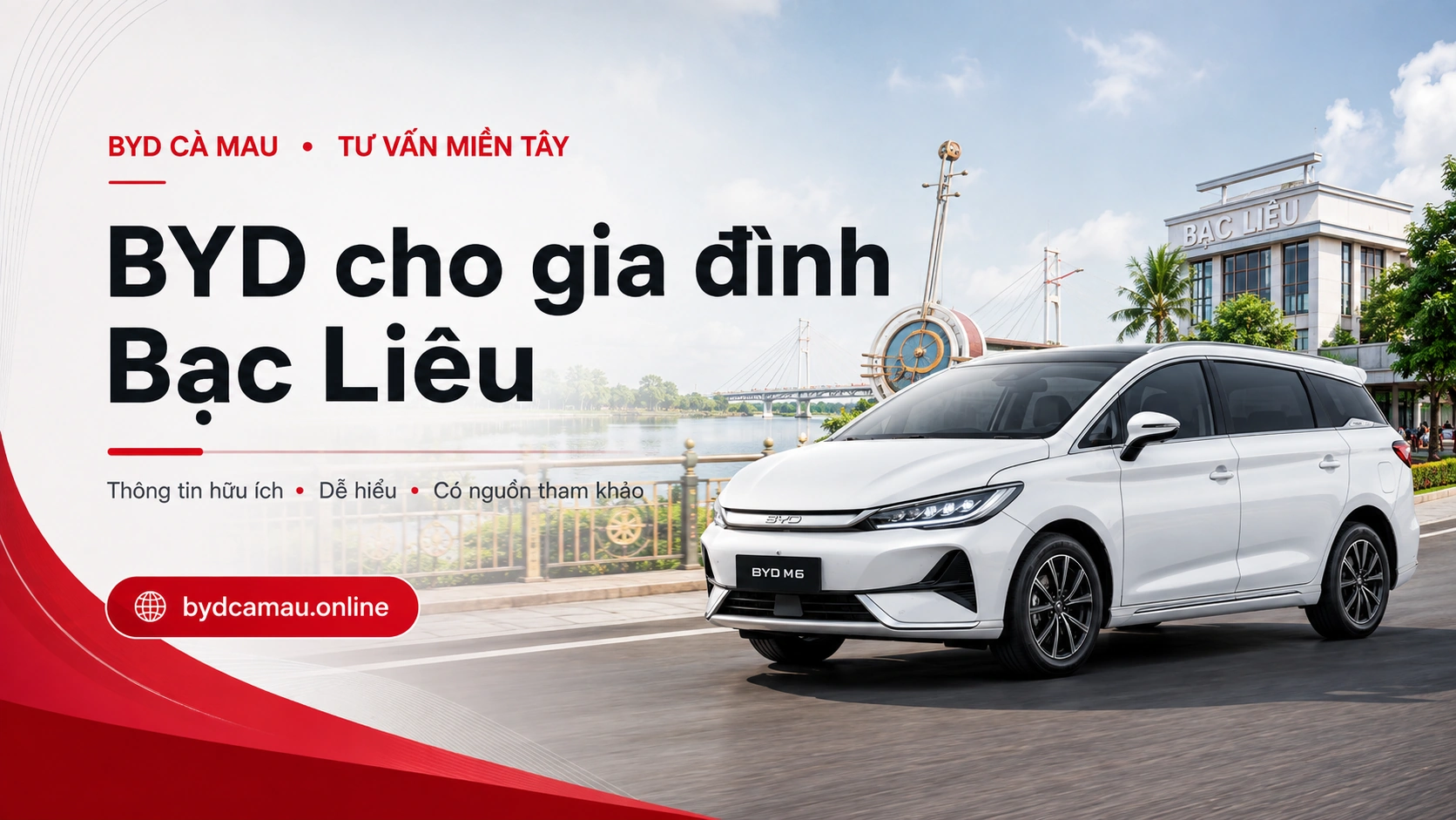 BYD cho gia đình Bạc Liêu