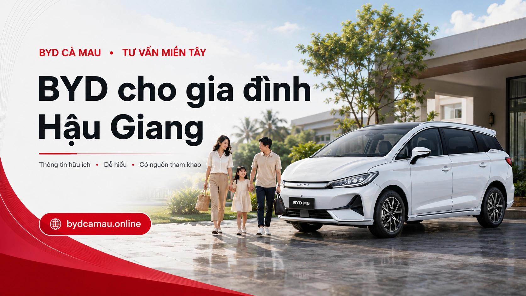 BYD cho gia đình Hậu Giang