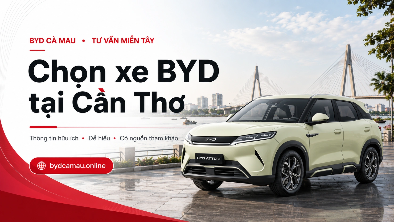 Chọn xe BYD tại Cần Thơ