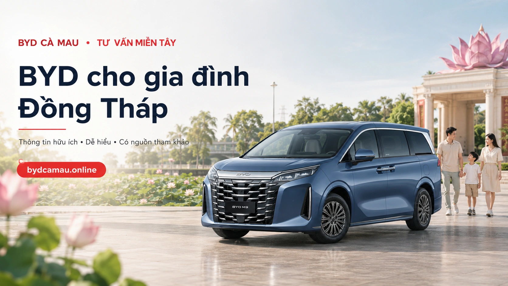 BYD cho gia đình Đồng Tháp