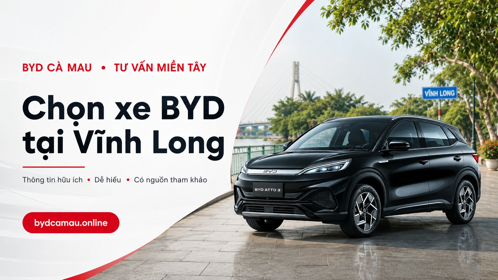 Chọn xe BYD tại Vĩnh Long