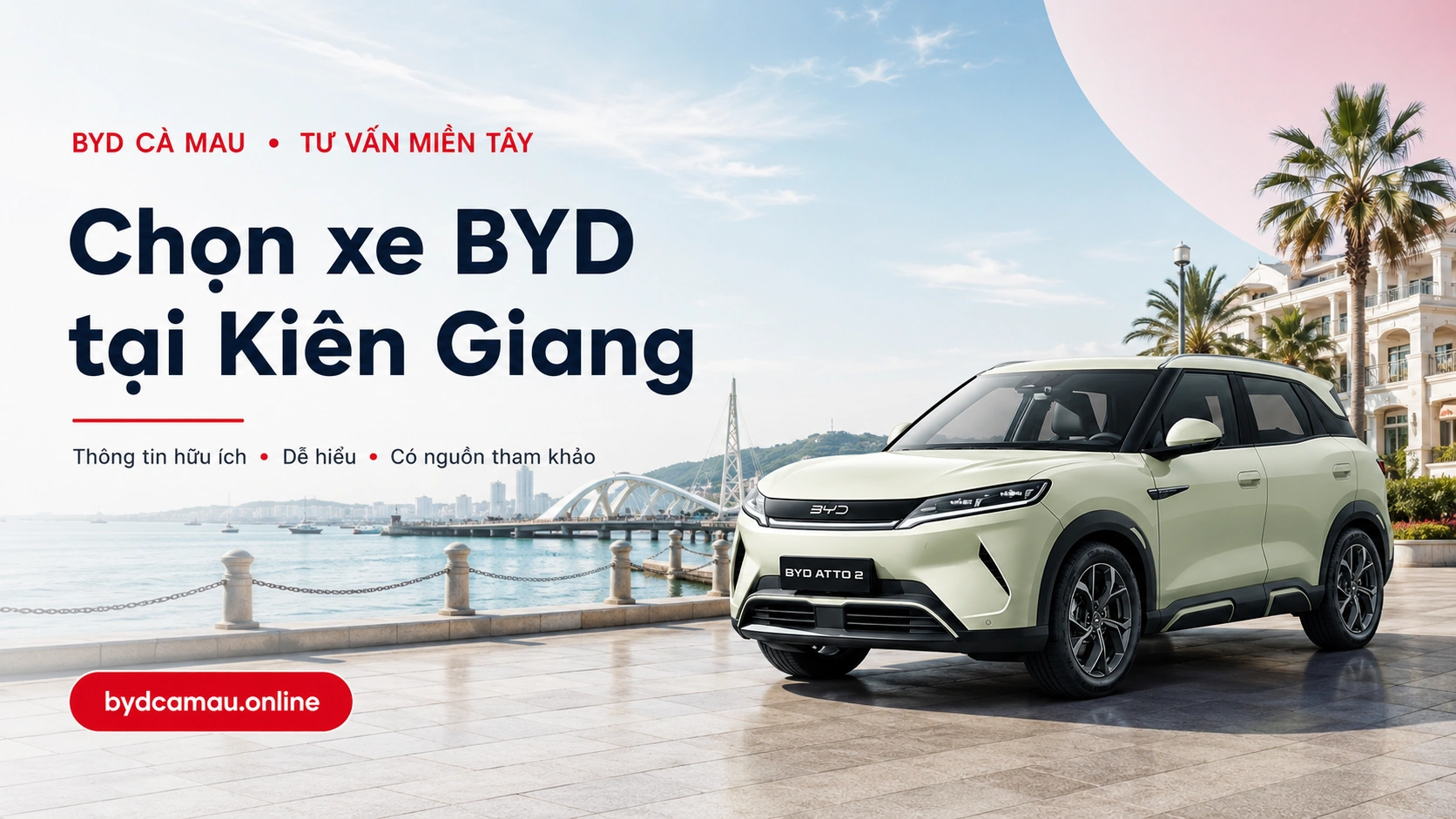 Chọn xe BYD tại Bến Tre