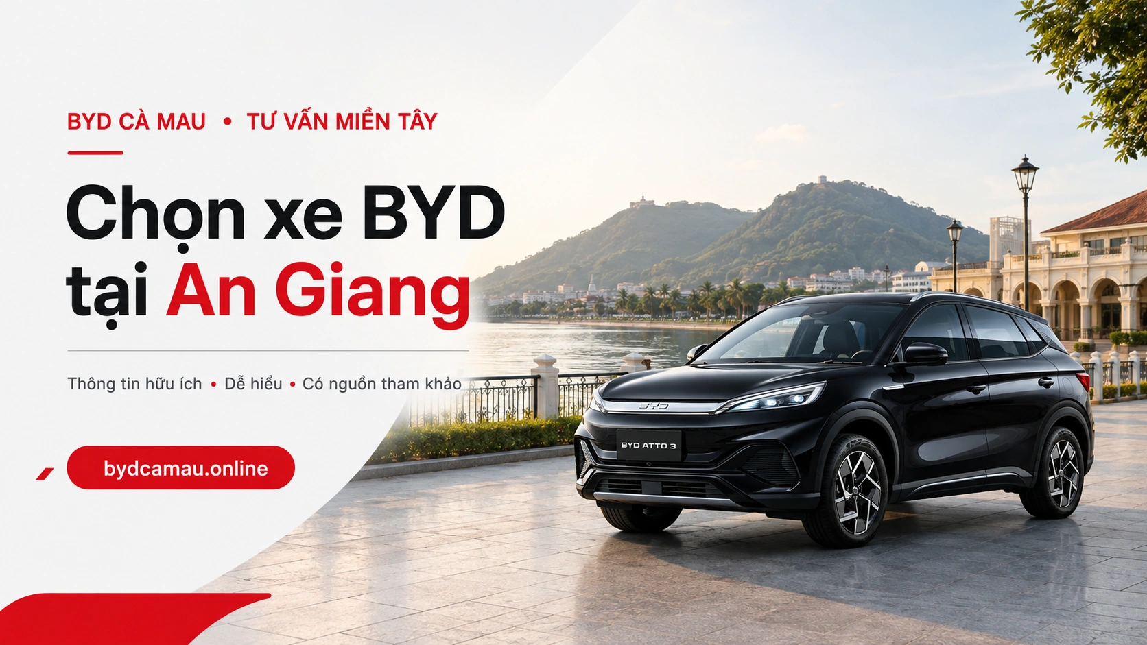 Chọn xe BYD tại Tiền Giang