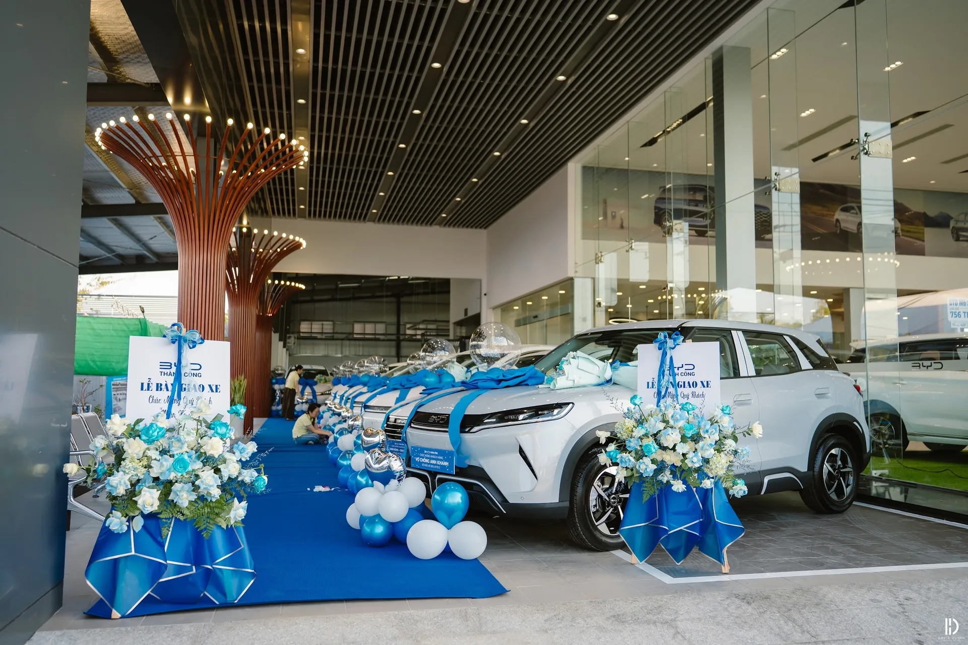 Không gian showroom BYD Thành Công Cà Mau
